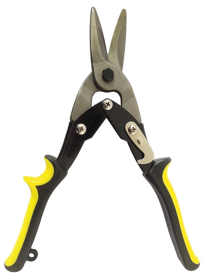 Inditrust مقصات قص الصفائح المعدنية اليدوية عالية الجودة من إنديترست (قطعة واحدة أصفر أسود) - Image 3